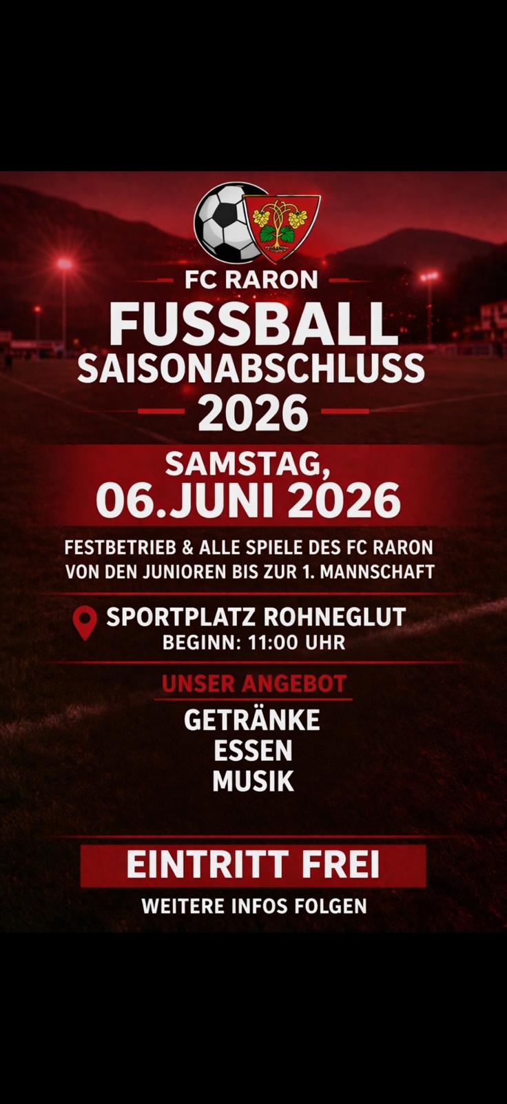 Saisonabschluss 2025/2026